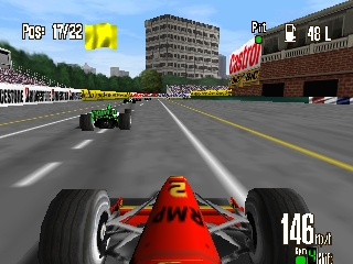 Monaco Grand Prix (USA) In game screenshot